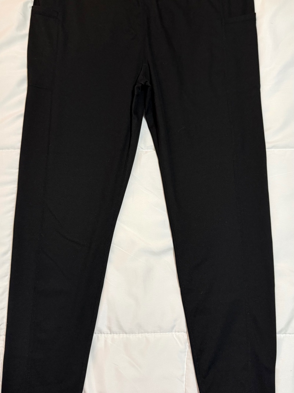 Women's Black Slim Ponte Leggings